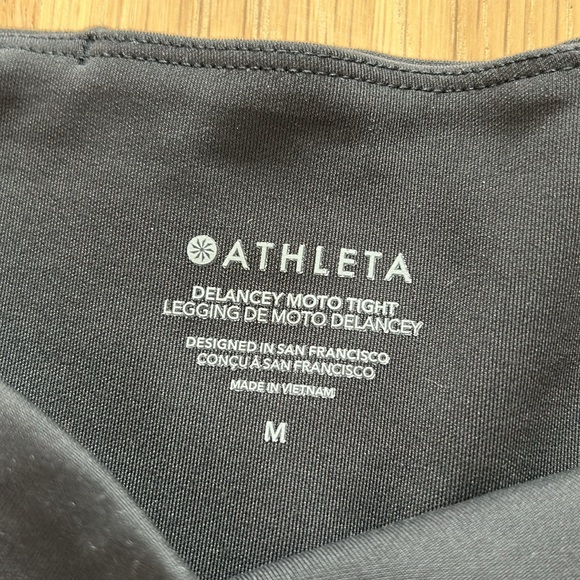 Athleta Delancey Moto Tight - Picture 4 of 7
